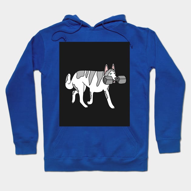 Fitness Enthusiastic Animal Sport Animal Hoodie by flofin